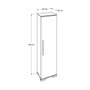 Hanah Home Armario Multiusos Blanco Adr-405-Pp-1